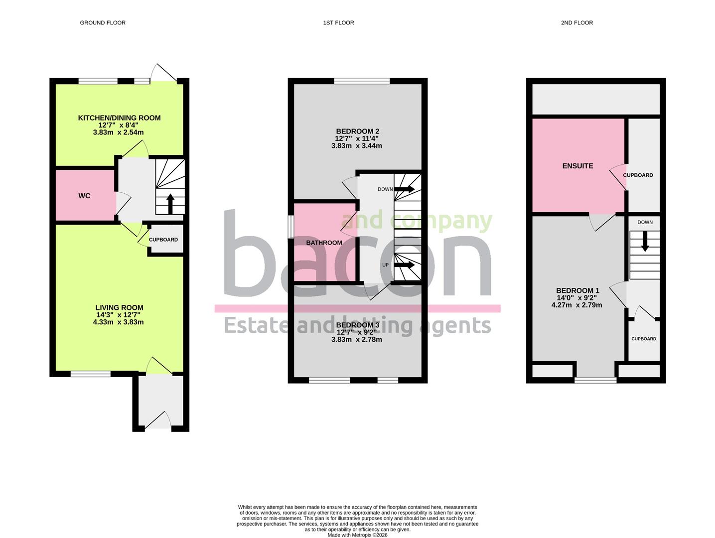 Floor Plan | House - Semi-Detached | Malthouse Meadows, West Street, Sompting | For Sale